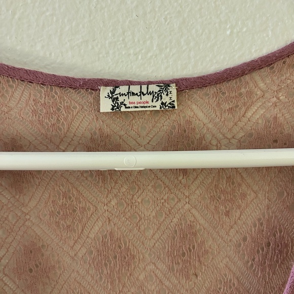 Free People Carolina lace Button-Front Dress - Picture 10 of 10